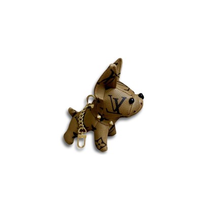 LOUIS VUITTON MONOGRAM X FRENCH BULLDOG KEYCHAIN BAG CHARM LOUIS VUITTON MONOGRAM X FRENCH BULLDOG KEYCHAIN BAG CHARM